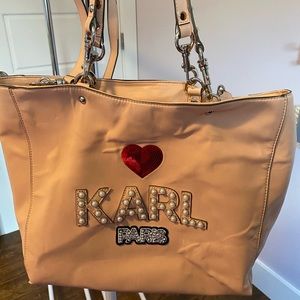 Karl Lagerfeld tote / large purse